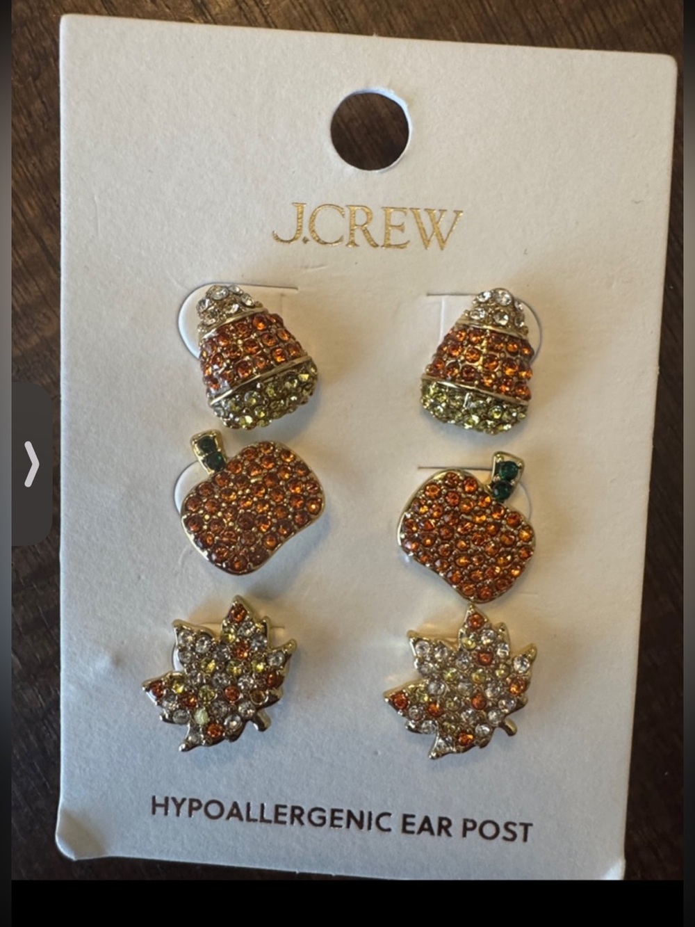 J. Crew Fall stud earrings